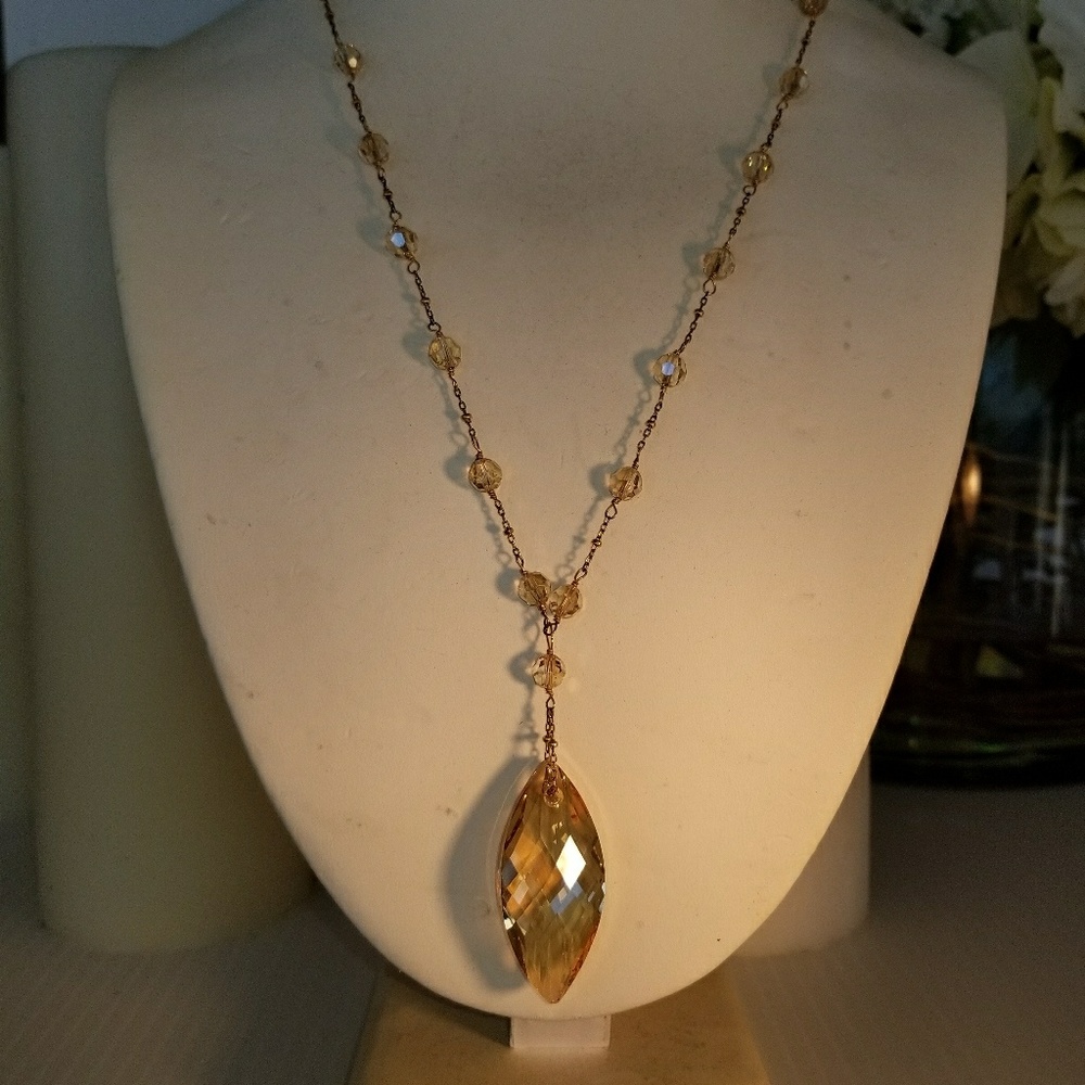 ****SOLD****Crystal Necklace